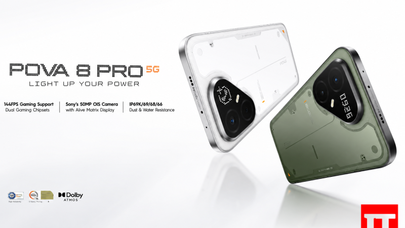 TECNO POVA 8 5G Resmi Meluncur di Indonesia, Usung Baterai 8.000 mAh dan Layar 144Hz